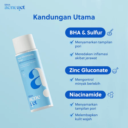 ERHA Clinic Indonesia AcneAct Pore Minimizing Toner