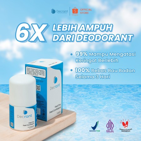 Decrant Original Antiperspirant Roll On
