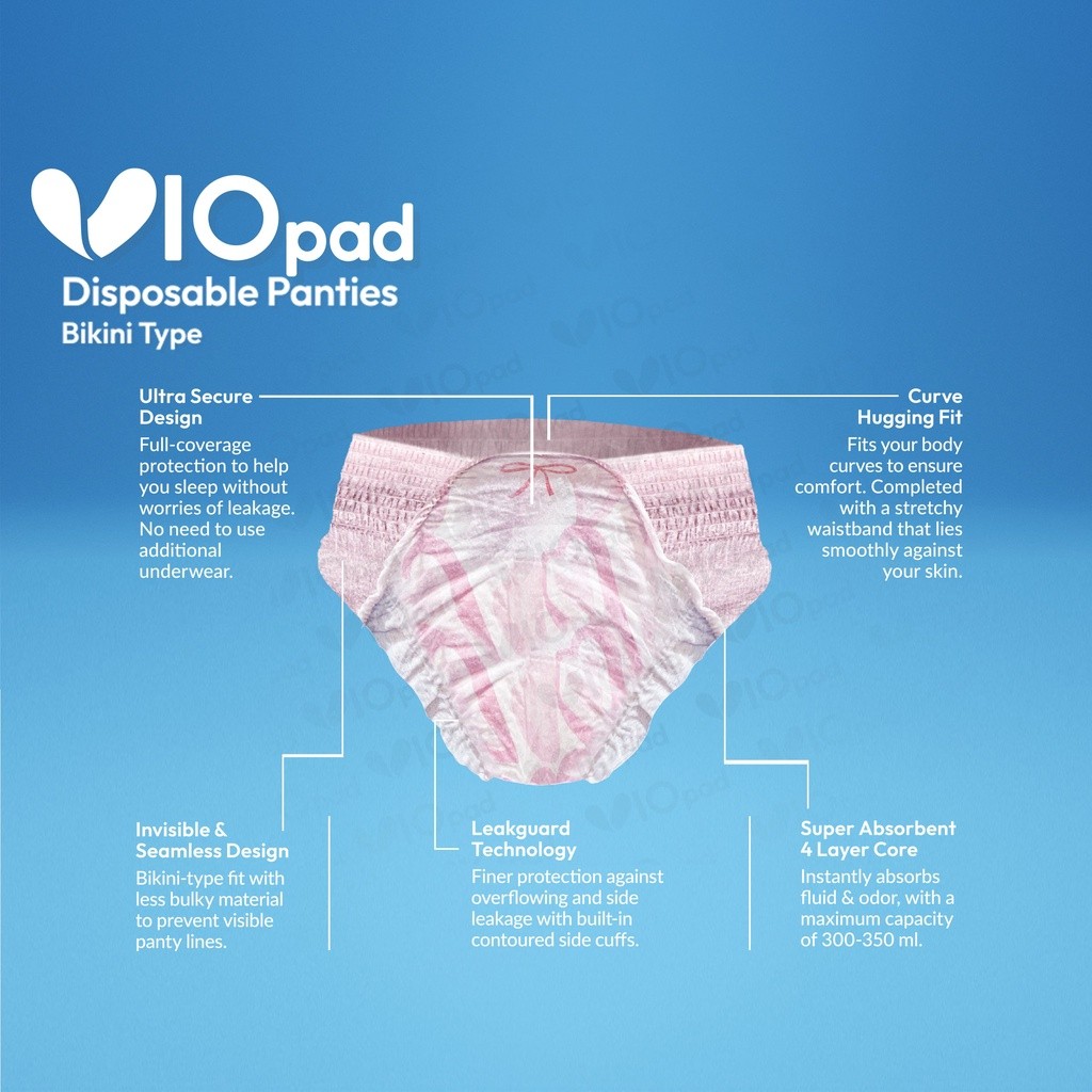 VioPad Disposable Panties Bikini Type 4