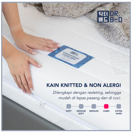 Velatexia Inovasi Internusa DR.BED Orthopedic Full Latex (180 x 200 cm)