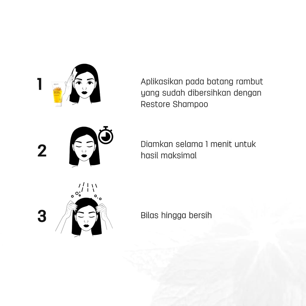 Erha Clinic Indonesia Erhair Restore Damage Repair Hair Moisturizer 