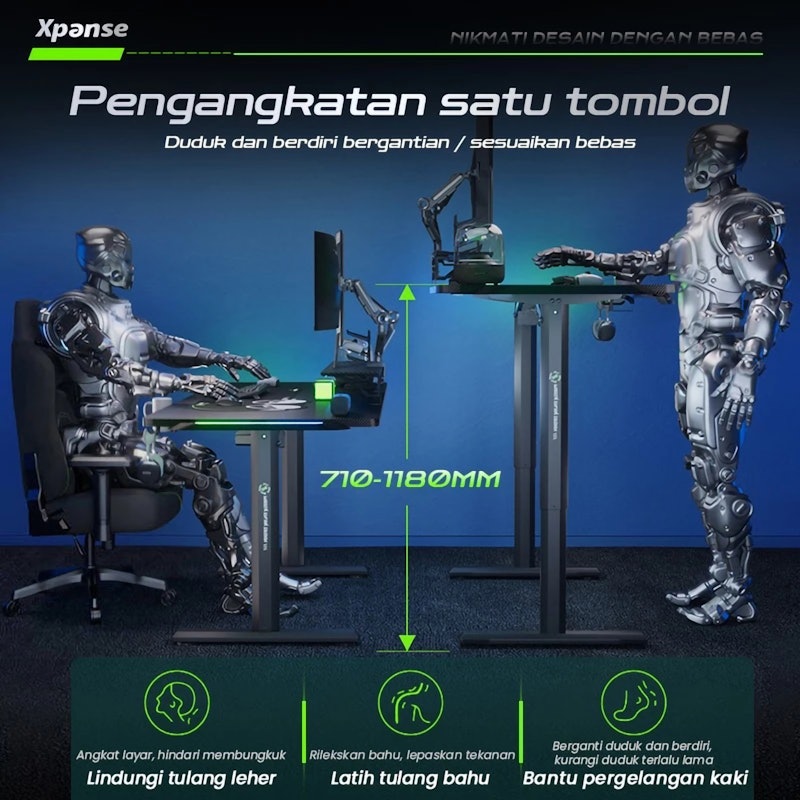 Xpanse Meja Gaming 3