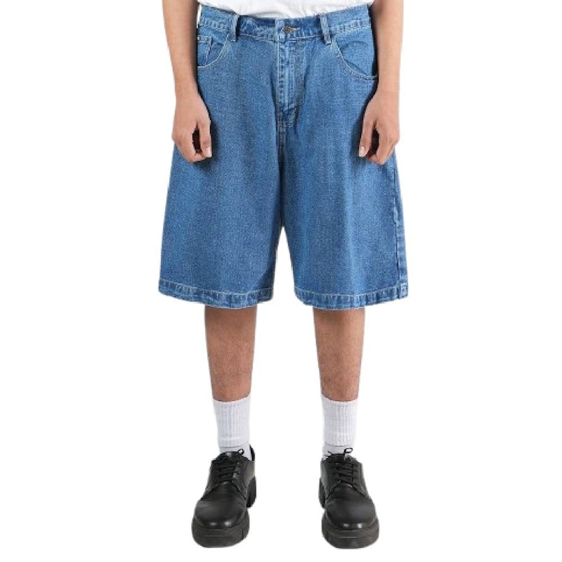 NRDN Clothing 3 Star Jorts Short Denim Washed 1