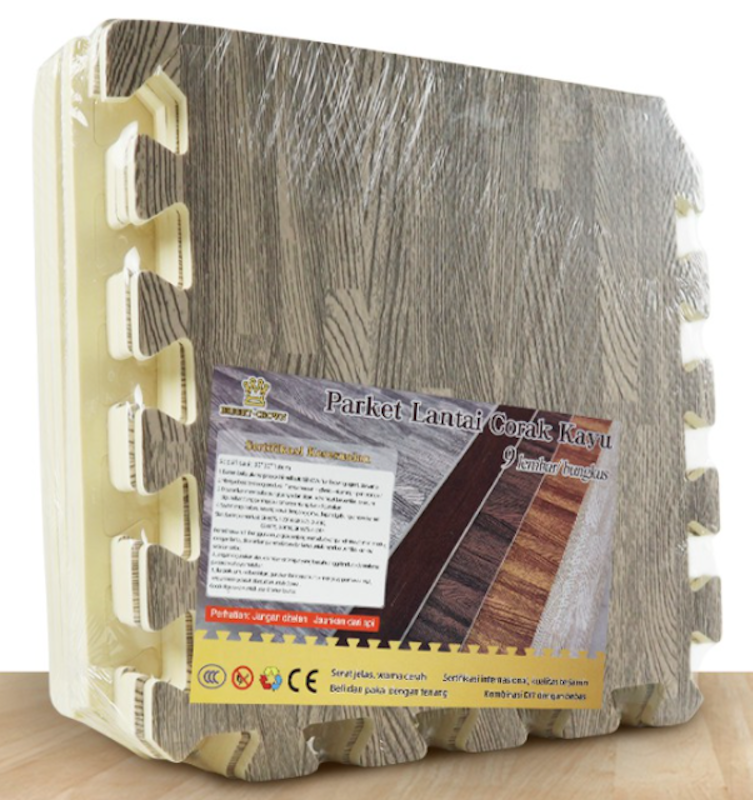 Eva Mat Motif Kayu 1