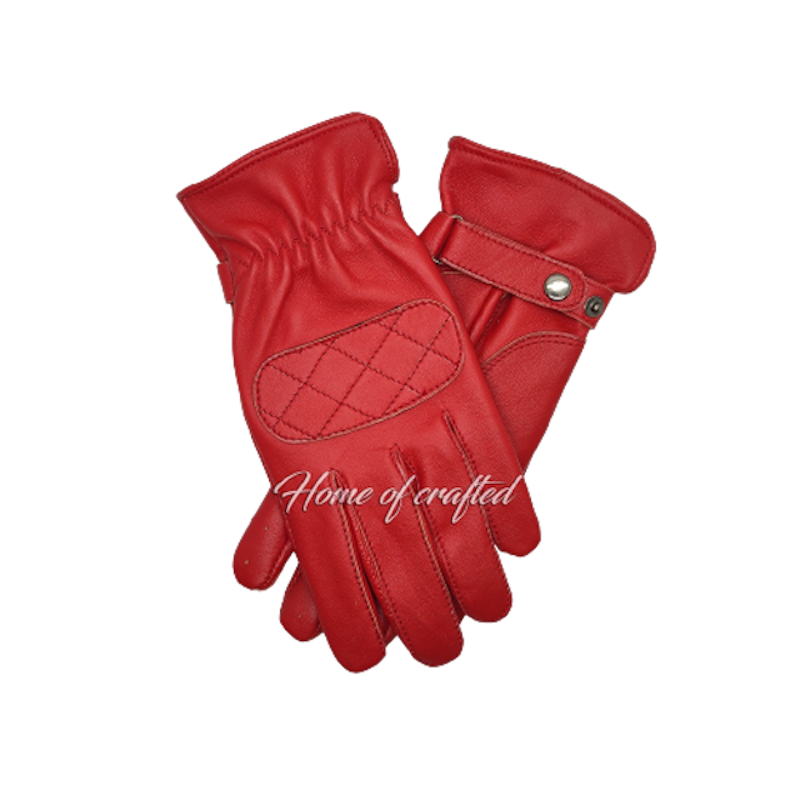 Leather Gloves Asterix Vintage 4