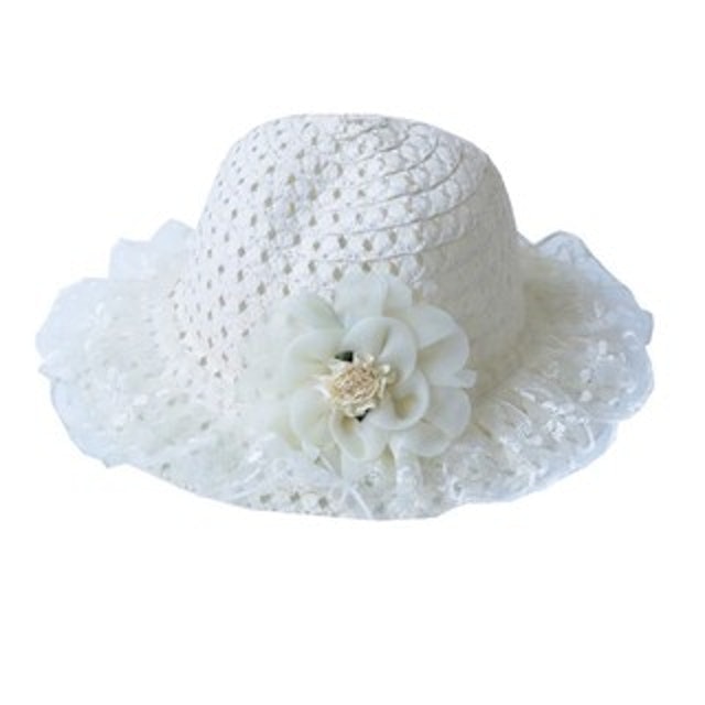 Topi Cantik Jerami Pantai Pita Anak