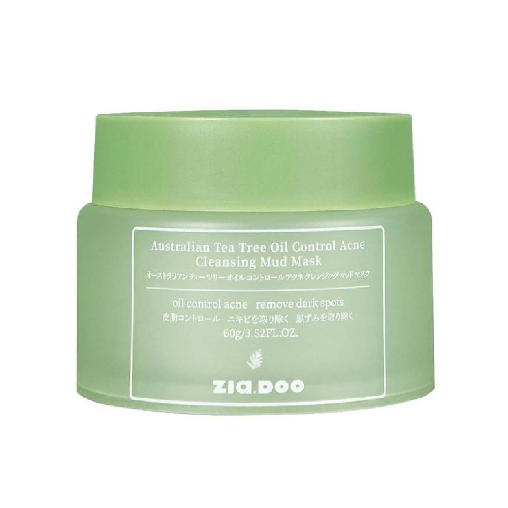 ZIA.DOO Australian Tea Tree Oil Control Acne Cleansing Mud Mask 1