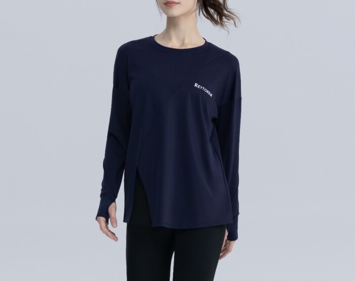  Reytorrm Atasan Olahraga Wanita Lengan Panjang Hijab CX009