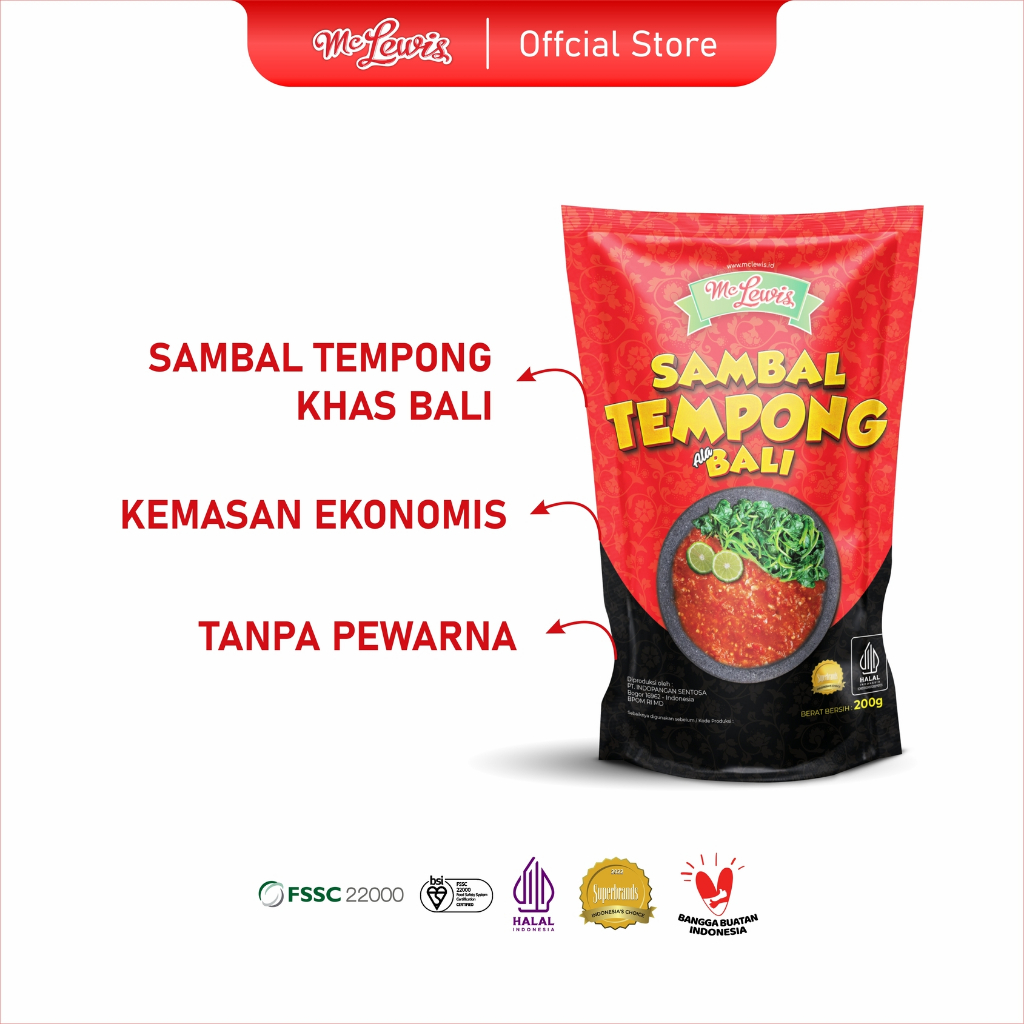 Mc Lewis Sambal Tempong ala Bali