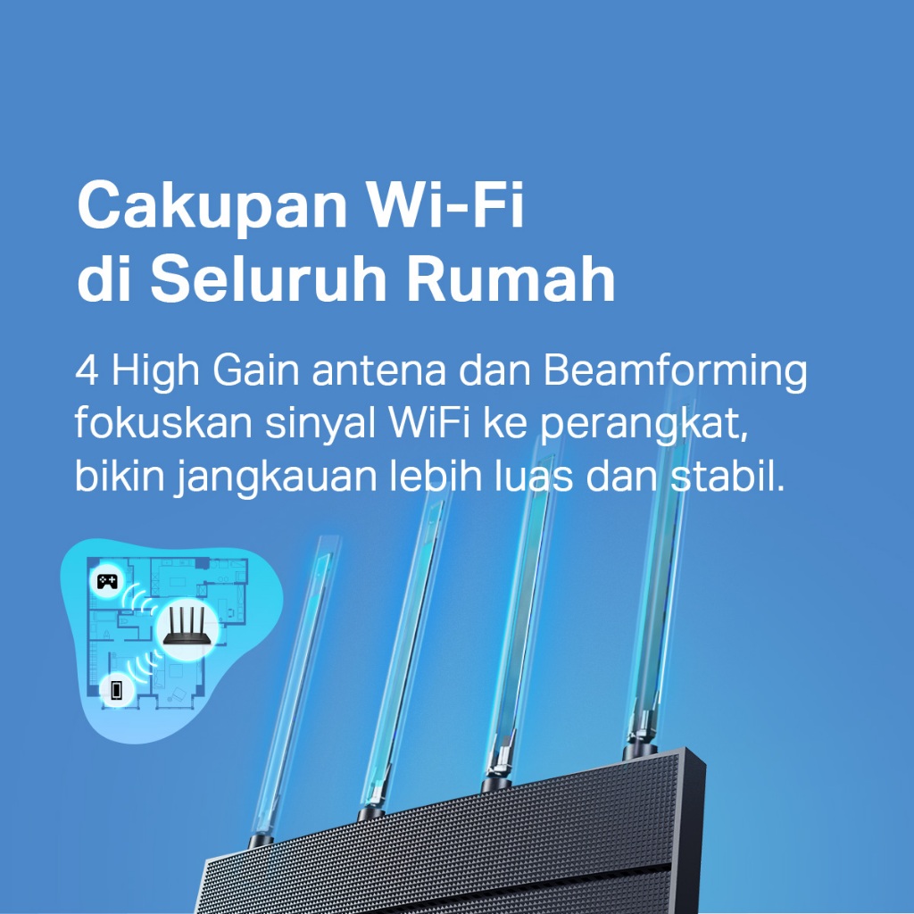 TPLink Indonesia TP-Link AX1500 Wi-Fi 6 Router Archer AX12