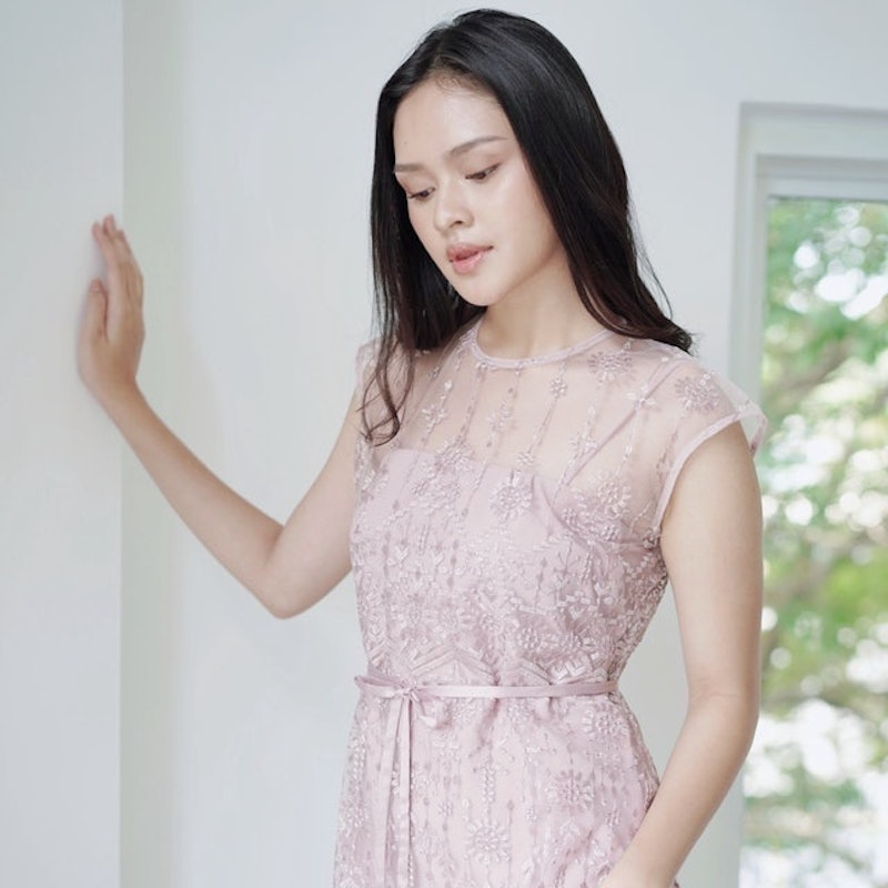 Kinara Dress Pink 2