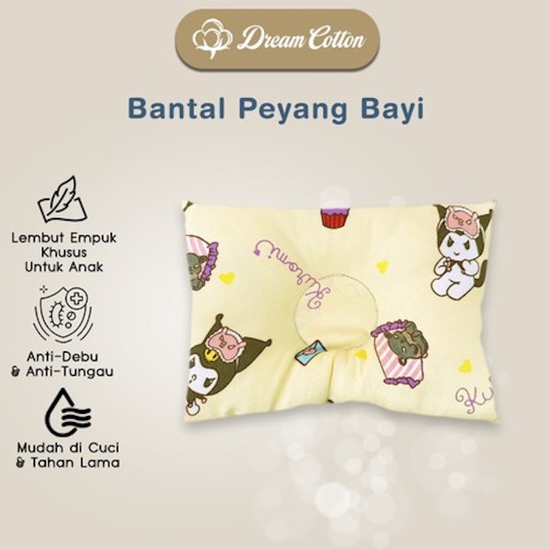 Dreamcotton Bantal Peyang Bayi 3