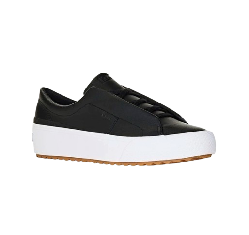 Keds Women's Remi Leather Sneakers Black ｜ WH67323