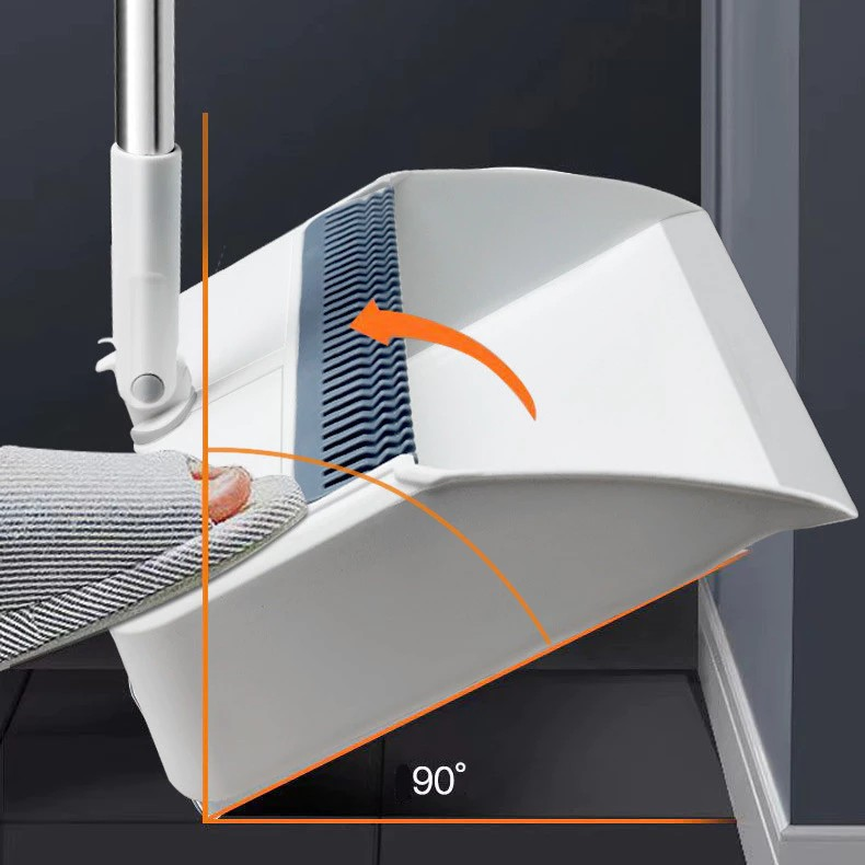 Paus Baru Internasional Hoptech Set Sapu Pengki Lipat  G37-1