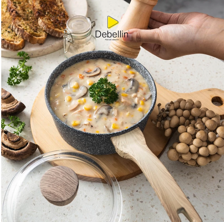 Putra Sejahtera International Debellin Sauce Pan 16 cm Grey