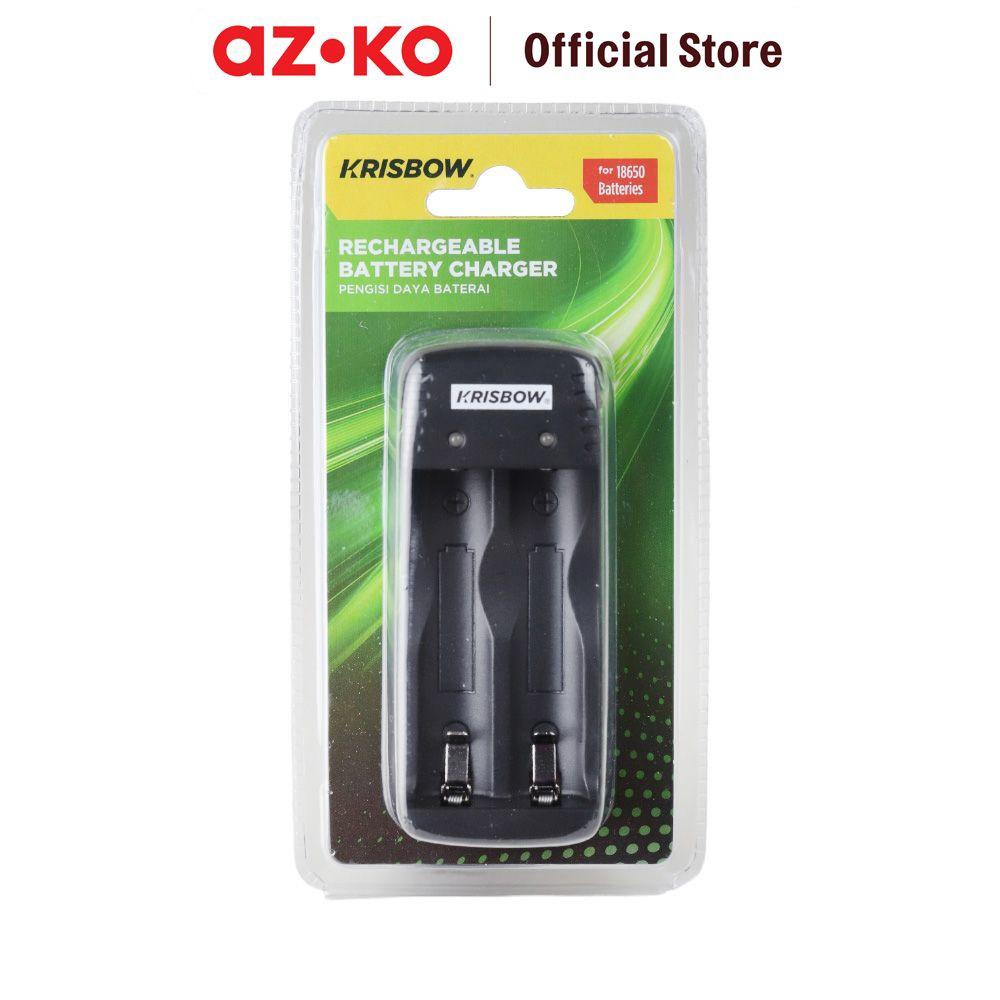 Charger Baterai 2 Slot 18650 5V 4