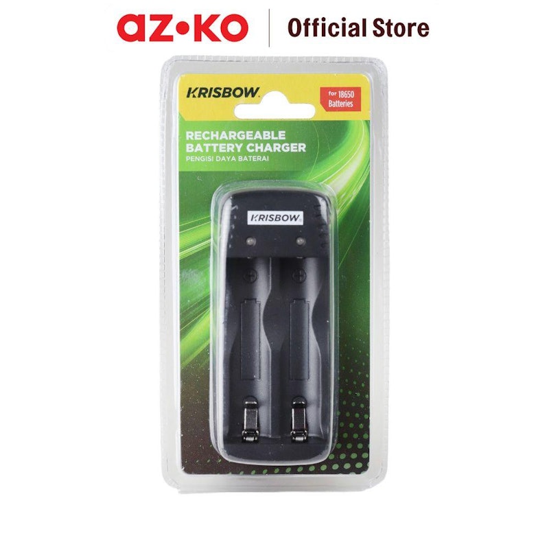 Charger Baterai 2 Slot 18650 5V 4
