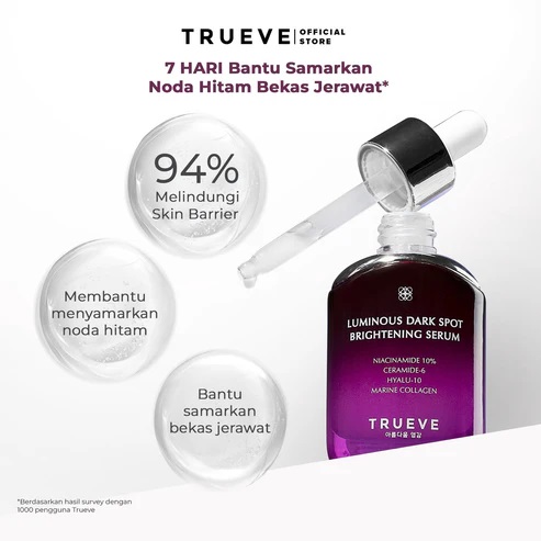 Natura Deca Kosmetika TRUEVE Luminous Dark Spot Brightening Serum
