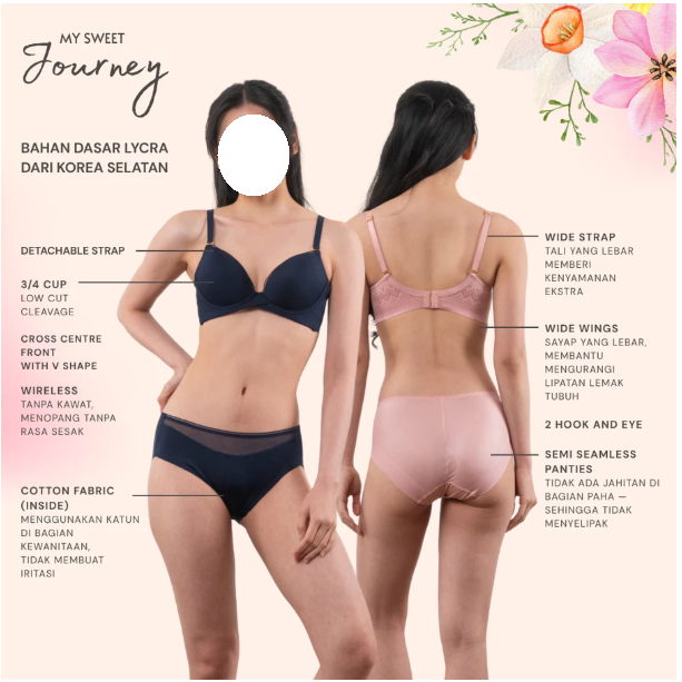 MiLaRi MiLaRi Lycra Series My Sweet Journey Bundle 3 Set