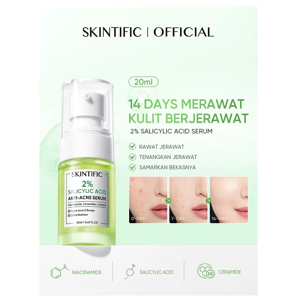SKINTIFIC Cosmetics SKINTIFIC 2% Salicylic Acid Anti-Acne Serum