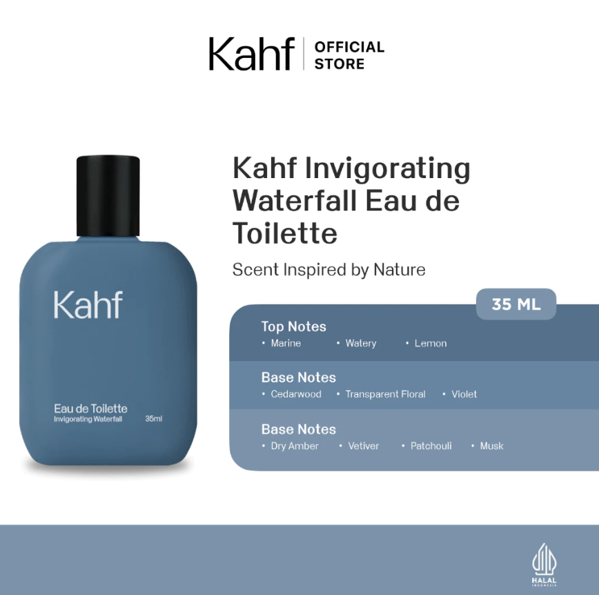 Paragon Technology and Innovation Kahf Invigorating Waterfall Eau de Toilette