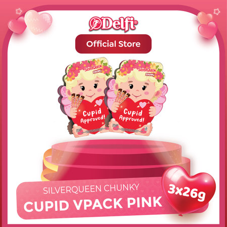 Perusahaan Industri Ceres (Delfi Group)  SilverQueen Chunky Cupid Valentine's Day 