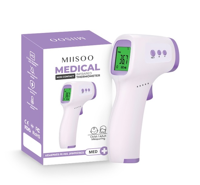 Miisoo Medical Non-Contact Infrared Thermometer ｜ IT-122