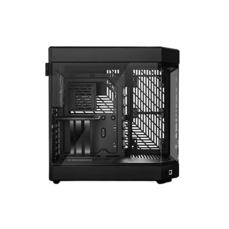 Hyte Modern Aesthetic Case Pitch Black 1