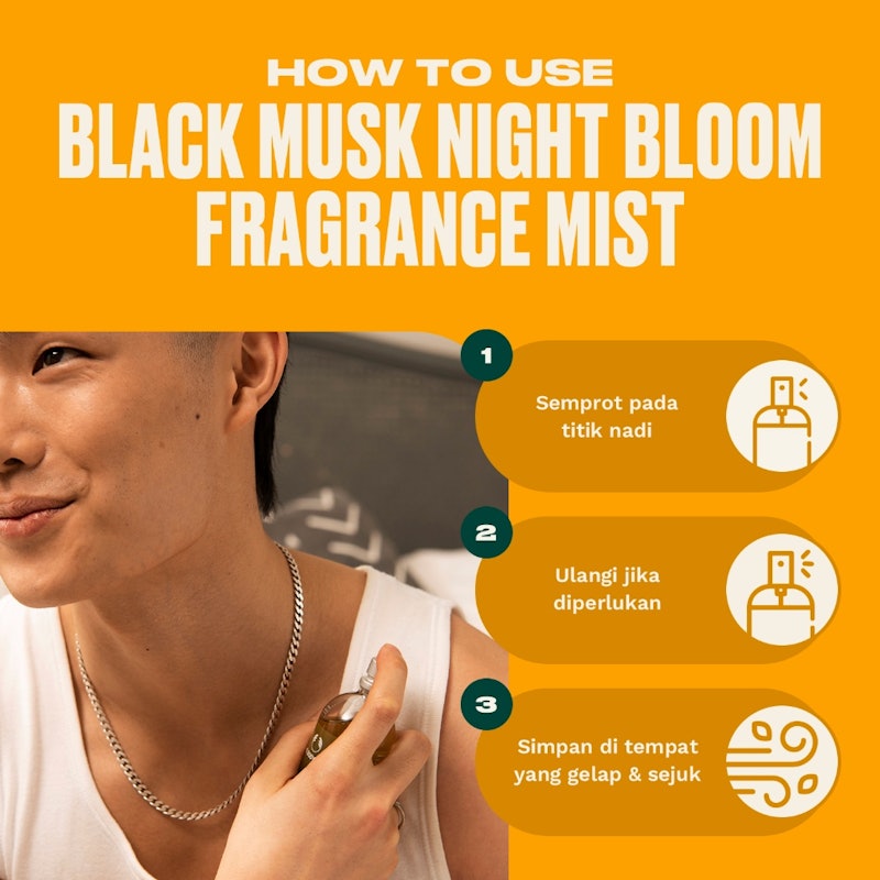 Black Musk Night Bloom Fragrance Mist 4