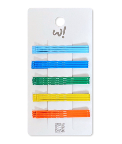 W! Accessories Jepit Slip Bobby Pin Gelombang 