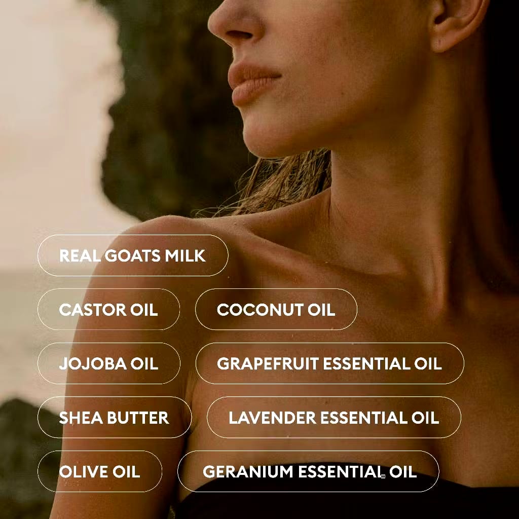 Mitra Kreasi Natural THE BATH BOX® Goats Don't Lie Grapefruit Blend Liquid Soap