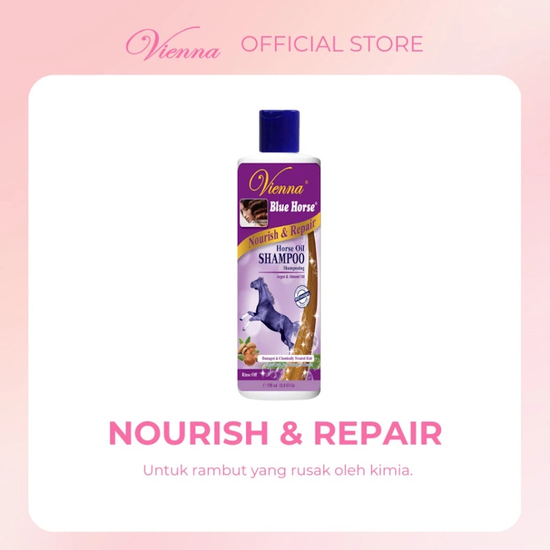 Blue Horse Shampoo Nourish & Repair 2