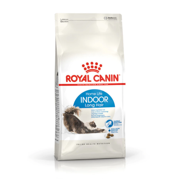 Royal Canin Indoor Long Hair Dry Cat Food 400 gram