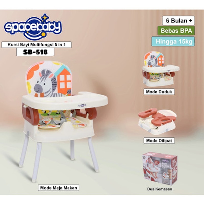 Spacebaby Folding Booster Seat 2