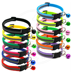 Kalung Kucing Reflektif Adjustable