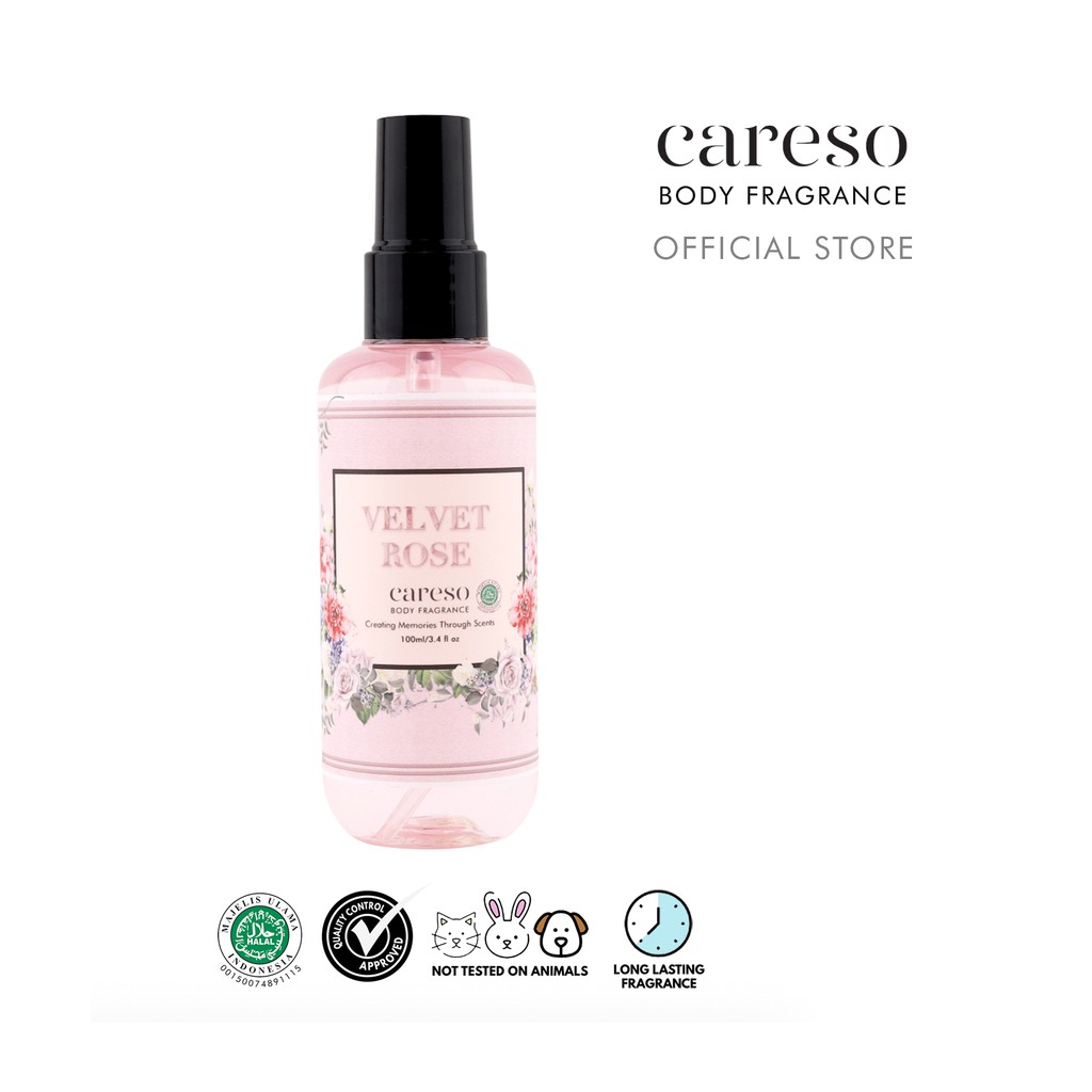 Elina Prima Sejahtera Careso Velvet Rose Body Fragrance
