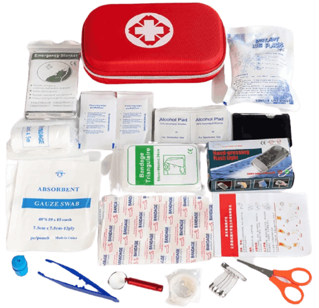 FervorFox First Aid Kit 18 in 1