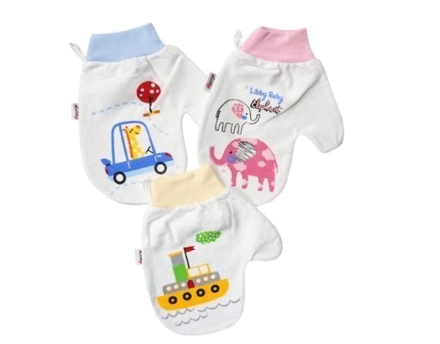 LIBBY Washlap Cotton Tangan Putih