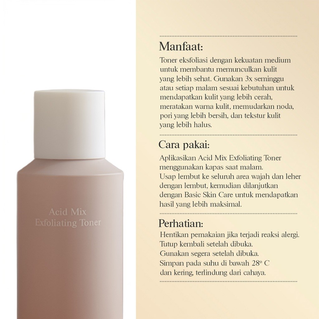 The Aubree  The Aubree Acid Mix Exfoliating Toner