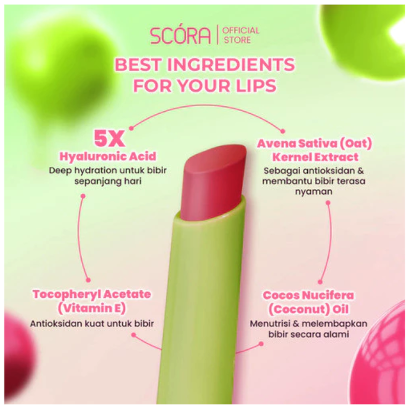 SCORA Bloop Pop Gloss Balm 01 Mapple Drizzle 2