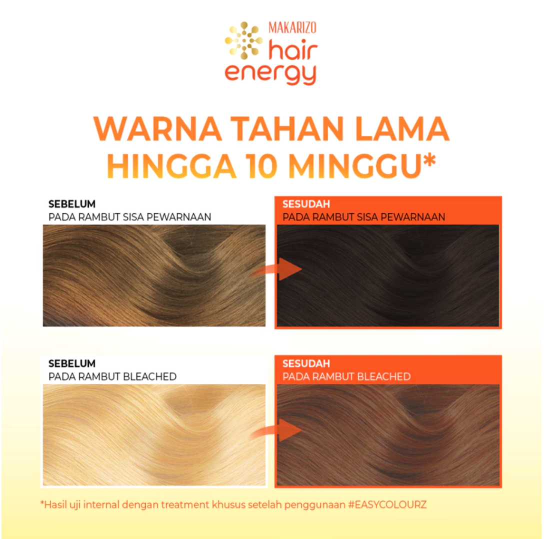 Akasha Wira International Makarizo Hair Energy # Easy Colourz Light Brown