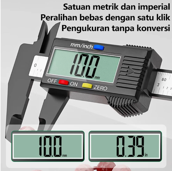 Isku Teknologi Indonesia ISKU Digital Caliper 15 cm
