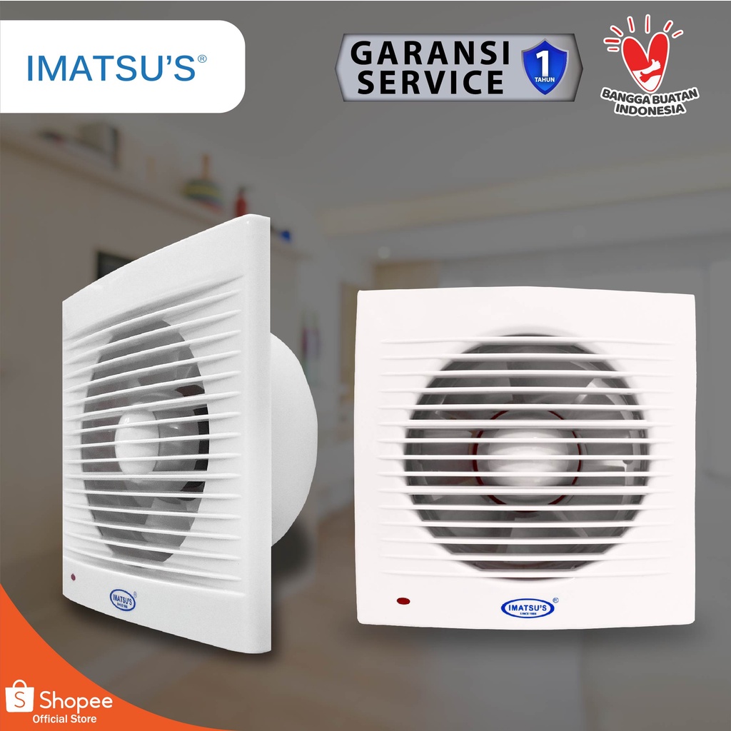 Industrial Multi Fan Imatsu's Exhaust Fan 6 Inch EF-APC15-C2P-BB-ST