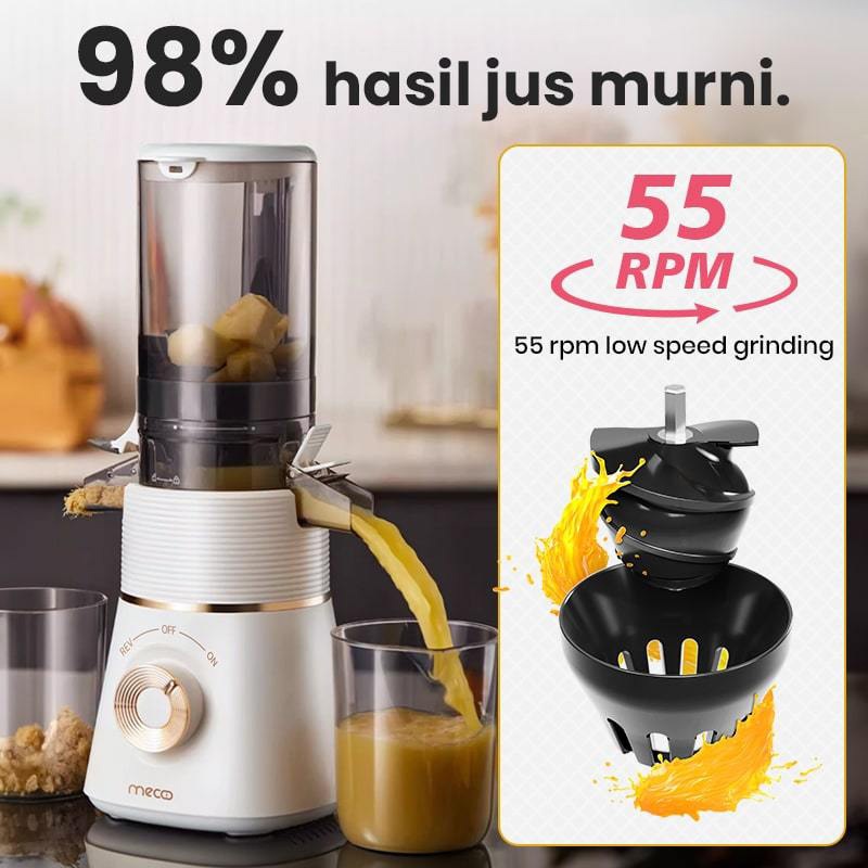 Mecoo Aesthetic Slow Juicer Big Mouth 2