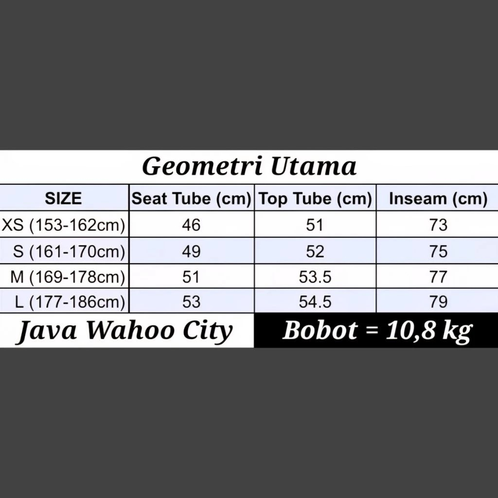 NIELSON EXA JAYA Java Road Bike Wahoo City