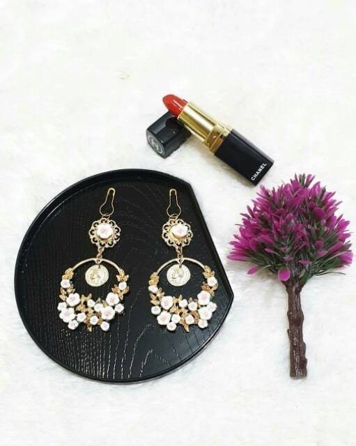  Anting Hijab Bunga