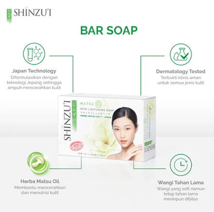 Bina Karya Prima Shinzui Skin Lightening Body Soap Matsu