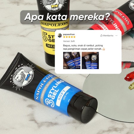 Citra Alam Aromindo Napoleon Styling Gel Soft