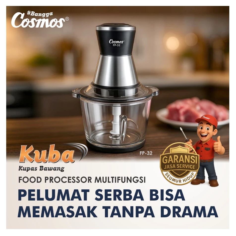 Star Cosmos Cosmos Food Processor FP-32 - KUBA