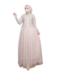 10 Rekomendasi Gamis Warna Pastel Terbaik 3